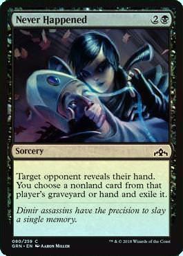 Never Happened 080/259 - Foil Guilds of Ravnica Foil Singles