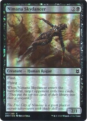 Nimana Skydancer 117/280 - Foil Zendikar Rising Foil Singles (Español)