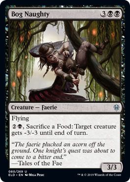 Bog Naughty 080/269 - Throne of Eldraine Singles