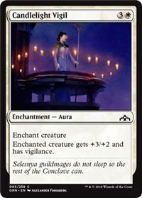 Candlelight Vigil 003/259 Guilds of Ravnica Singles-FOIL-