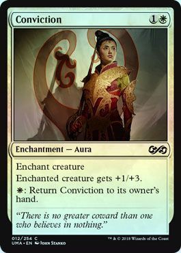 Conviction 012/254 - Foil Ultimate Masters Foil Singles