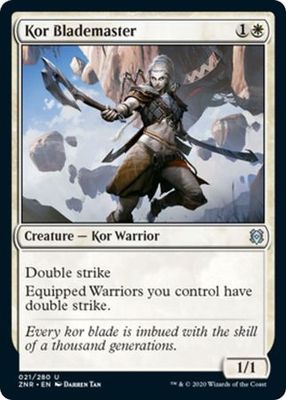 Kor Blademaster 021/280 - Zendikar Rising Singles