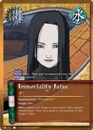Immortality Jutsu - J-172 - Common Naruto: Eternal Rivalry