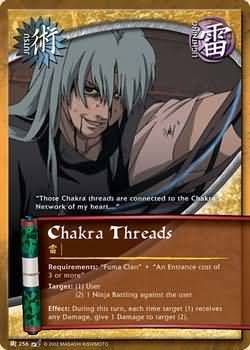 Chakra Threads - J-256 - Common Naruto: Battle of Destiny
