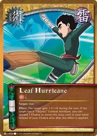 Leaf Hurricane - J-US006 - Common Naruto: Eternal Rivalry