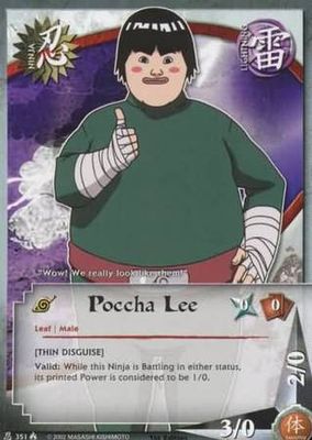 Poccha Lee - 351 - Common Naruto: Lineage of the Legends