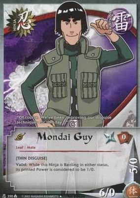 Mondai Guy - 350 - Uncommon Naruto: Lineage of the Legends
