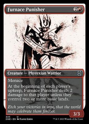 Furnace Punisher (Showcase) 291- Phyrexia: All Will Be One (ONE) (Español)