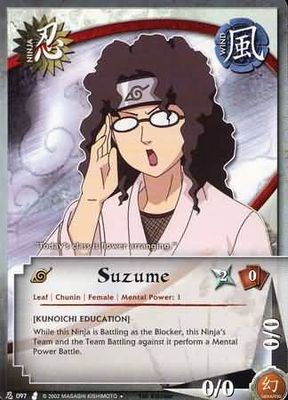Suzume - N-097 - Uncommon Naruto: Curse of the Sand