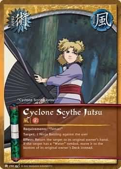 Cyclone Scythe Jutsu - J-250 - Common Naruto: Battle of Destiny