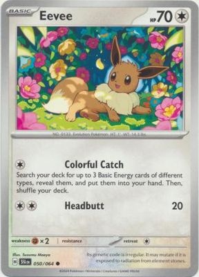 Eevee - 050/064 - Common Shrouded Fable Singles