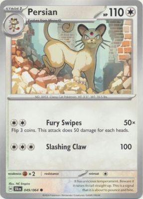 Persian - 049/064 - Common Shrouded Fable Singles
