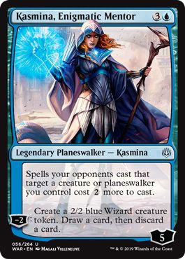 Kasmina, Enigmatic Mentor 056/264 War of the Spark Singles