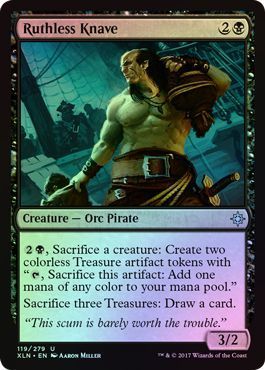 Ruthless Knave 119/279 - Foil Ixalan Foil Singles