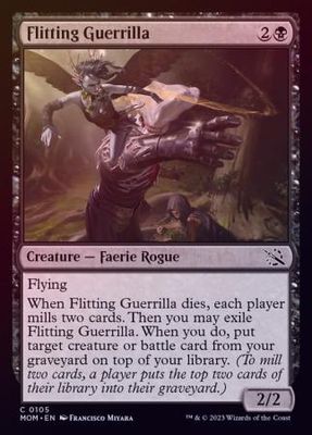 Flitting Guerrilla 0105 - Foil March of the Machine Foil Singles