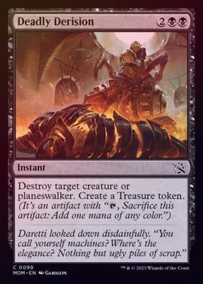 Deadly Derision 0099 - Foil March of the Machine Foil Singles