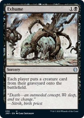 Exhume 230 Jumpstart Singles