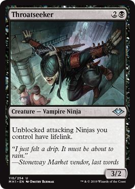 Throatseeker 110/254 Modern Horizons Singles