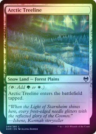 Arctic Treeline 249/285 - Foil Kaldheim Foil Singles
