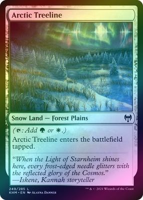 Arctic Treeline 249/285 - Foil Kaldheim Foil Singles