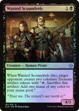 Wanted Scoundrels 131/279 - Foil Ixalan Foil Singles