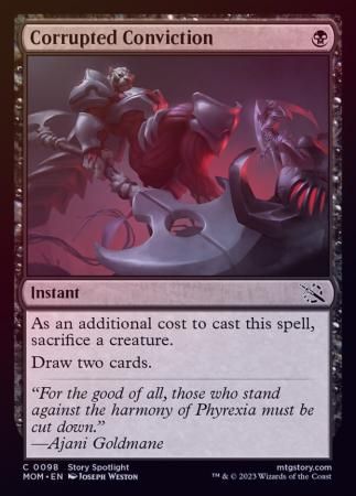 Corrupted Conviction 0098 - Foil March of the Machine Foil Singles