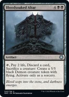 Bloodsoaked Altar - Magic Game Night: Free-For-All (GN3) Magic Game Night: Free-For-All