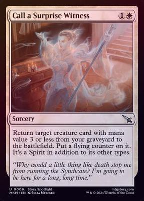 Call a Surprise Witness 0006 - Foil Murders at Karlov Manor Foil Singles