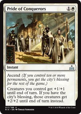 Pride of Conquerors 017/196 - Rivals of Ixalan Singles