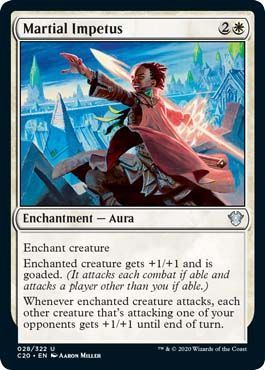 Martial Impetus 028/322 - Commander 2020 Singles (Español)