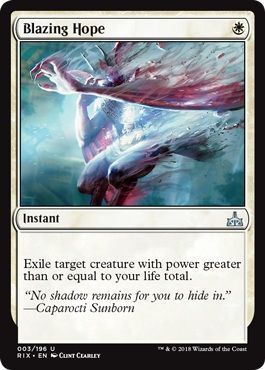 Blazing Hope 003/196 Rivals of Ixalan Singles