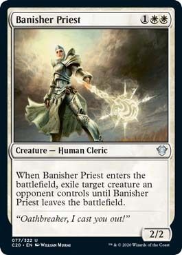 Banisher Priest 077/322 - Commander 2020 Singles (Español)