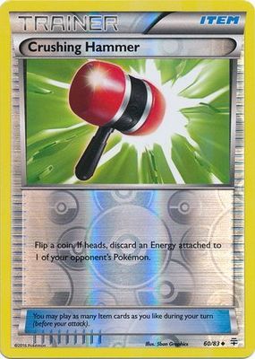 Crushing Hammer - 60/83 - Uncommon Reverse Holo Generations Reverse Holo Singles