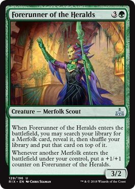 Forerunner of the Heralds 129/196 Rivals of Ixalan Singles