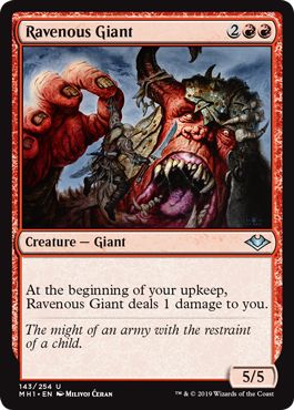 Ravenous Giant 143/254 - Modern Horizons Singles