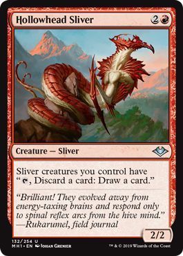 Hollowhead Sliver 132/254 - Modern Horizons Singles