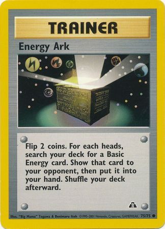 Energy Ark - 75/75 - Common Unlimited Neo Discovery Unlimited Singles