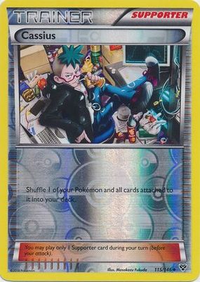 Cassius - 115/146 - Uncommon Reverse Holo XY (Base Set) Reverse Holo Singles