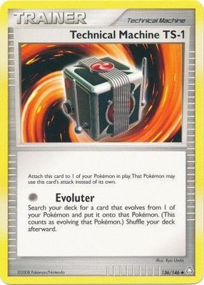 Technical Machine TS-1 - 136/146 - Uncommon Diamond &amp; Pearl: Legends Awakened Singles
