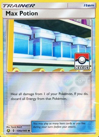 Max Potion - 128a/145 - Pokemon League Promo Pack of 40 Cards Pokemon Promo Packs
