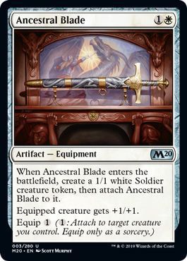 Ancestral Blade 003/280 - Magic 2020 (M20) Singles (espanol)