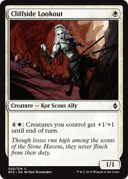Cliffside Lookout 020/274 Battle for Zendikar Singles