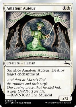 Amateur Auteur - Ravnica Unstable Singles