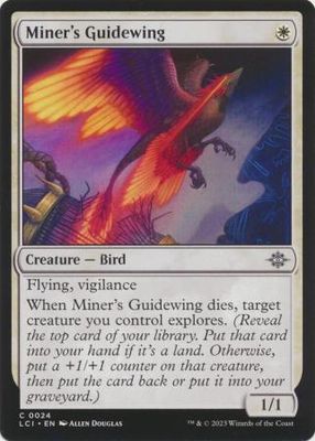 Miner&#39;s Guidewing 0024 The Lost Caverns of Ixalan Singles (Español)