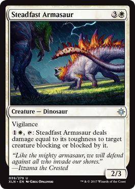 Steadfast Armasaur 039/279 Ixalan Singles (Español)