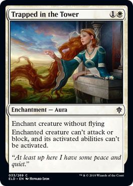 Trapped in the Tower 033/269 Throne of Eldraine Singles