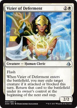Vizier of Deferment 037/269 Amonkhet Singles (Español)