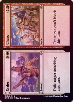 Order // Chaos 212/261 - Foil Dominaria Remastered Foil Singles
