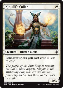 Kinjalli&#39;s Caller 018/279 Ixalan Singles