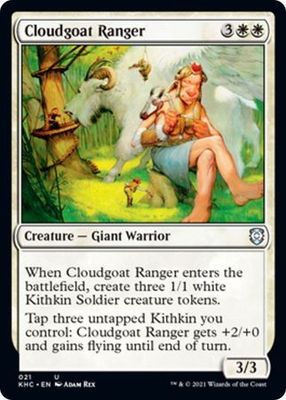 Cloudgoat Ranger 021 Kaldheim Commander Singles